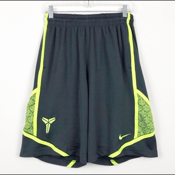 Nike Other - Nike Gray Neon Green Performance Workout Shorts M